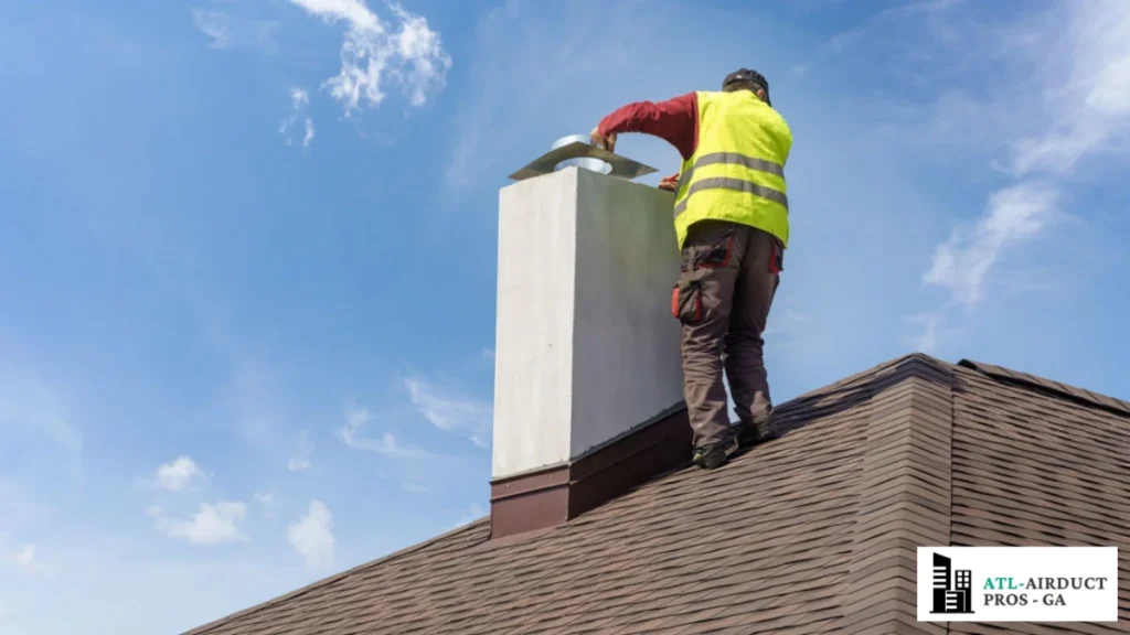 Chimney cleaning done by professionals
